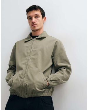ASOS Cotton Harrington Jacket - Green
