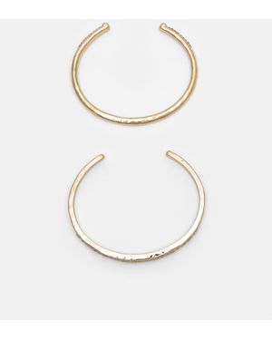 Pull&Bear – 2er-pack armbänder - Weiß