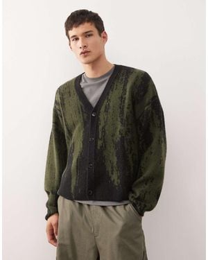 Weekday Cardigan Oversize - Grigio