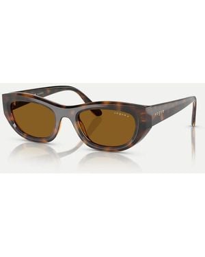 Vogue Cat Eye Polarised Sunglasses With Lens - Multicolour