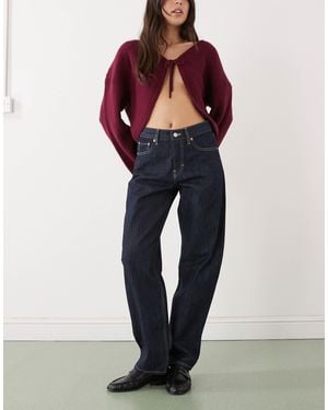 Weekday Nebula Cocoon Jeans - Blue