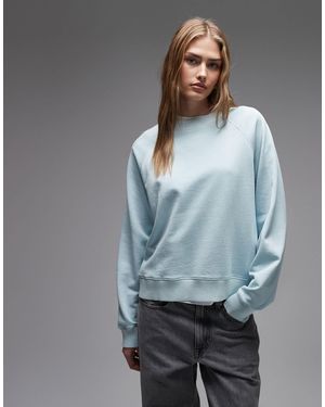 ARKET Soft Crew Neck Terry Sweatshirt - Gray