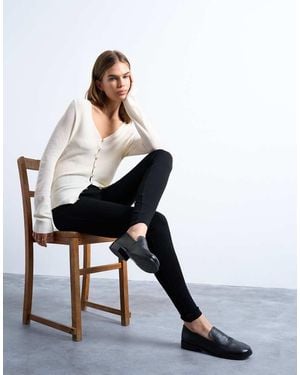 TOPSHOP Full Length Heavy Weight Legging - Black