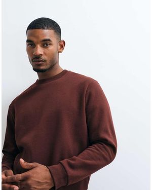 Jack & Jones Felpa Oversize Girocollo Marrone