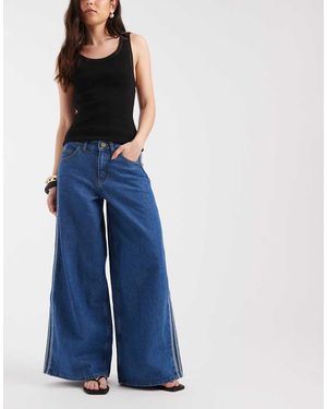 adidas Originals Firebird Denim Track Trousers - Blue