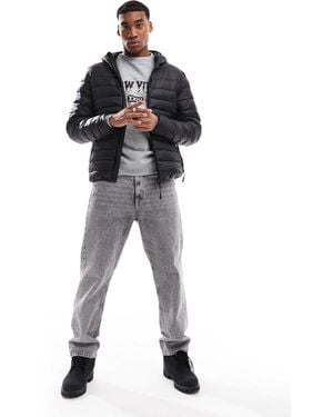 Threadbare – e pufferjacke - Schwarz