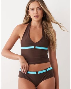 Motel Avi Bikini Shorts - Black