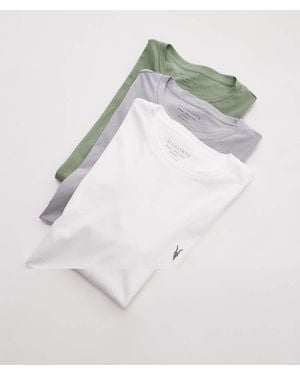 AllSaints Tonic T-Shirt 3 Pack - White
