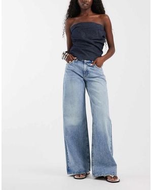 Levi's Vaqueros Middy De Pernera Ancha En Azul Claro