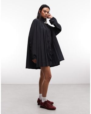 Nike Pleated Mini Dress - Black