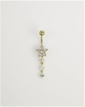 Lovisa Piercing Triplo Per Ombelico - Bianco