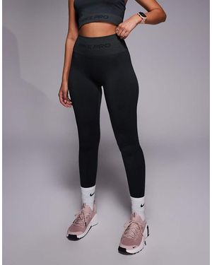 Nike Nike Pro Training Dri-Fit Seamless 7/8 Legging - Grey