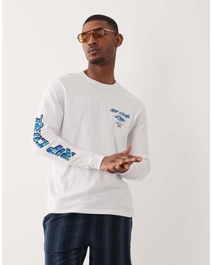 Rip Curl Rip Curl Long Sleeve Fade Out T-Shirt - Natural