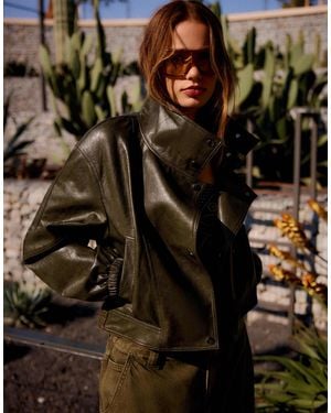 Bershka – jacke - Braun