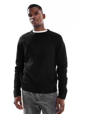 Jack & Jones JORSURRENDER TEE CREW NECK - T-shirt con stampa - black