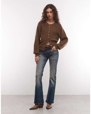 Monki Cardigan - Marrone