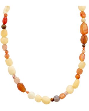 Pilgrim – iris – versilberte halskette - Natur