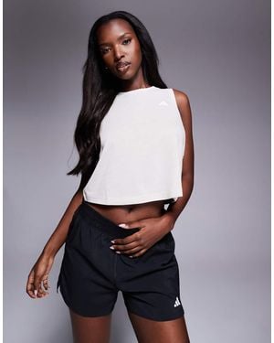 adidas Originals Adidas Training Essentials Boxy Vest - White