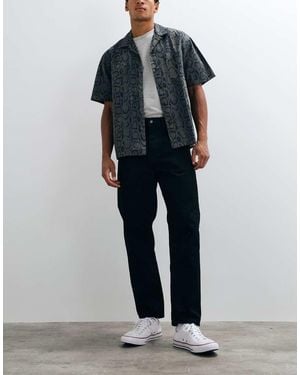 Carhartt Newel Relaxed Tapered Fit Jeans - Black