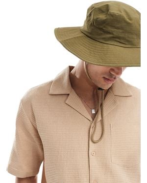 ASOS Safari Bucket Hat - Natural