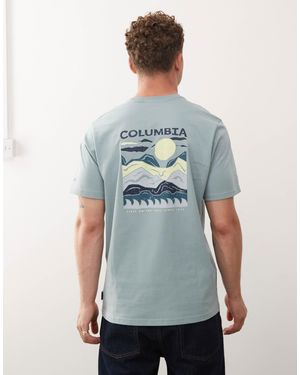 Columbia – explorers canyon – t-shirt - Blau