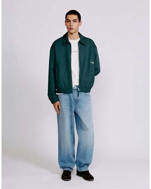 Pull&Bear Relaxed Baggy Jeans - Blauw