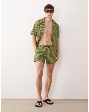 Free Society – badeshorts - Natur