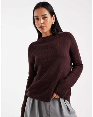 ONLY Round Neck Jumper - Brown