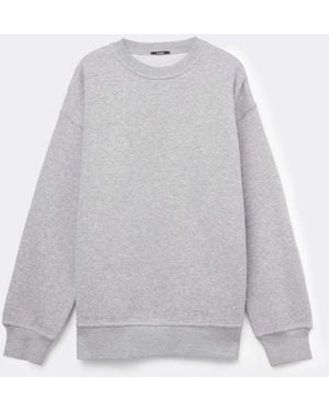 Tezenis Thick Brushed Sweatshirt - Grey