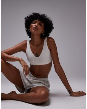 ARKET Modal Seamless Soft Bra - Brown