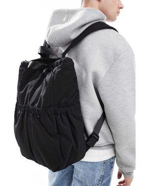 ASOS Mochila Negra De Nailon De - Negro