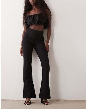 ASOS Pantaloni Sartoriali Svasati Neri - Nero