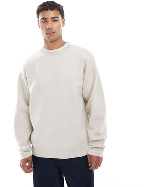 Jack & Jones Premium Soft Crew Neck Jumper - White