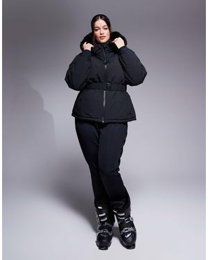 ASOS 4505 Ski & Snow 4505 curve – ski – wasserabweisende, isolierte skijacke - Blau
