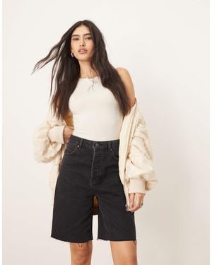 ARRANGE Wilson Denim Slouchy Short - Black