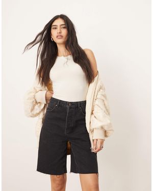 ARRANGE Wilson Denim Slouchy Short - Black