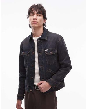Wrangler 4 Pocket Cowboy Denim Jacket - Blue