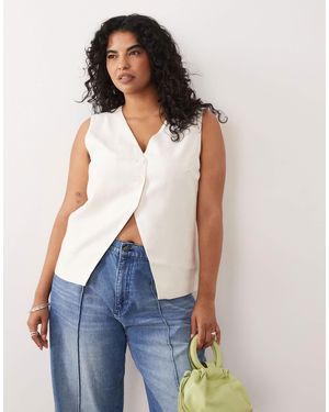 ONLY Gilet - Blanc