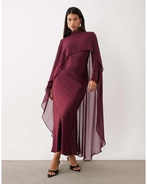 DASKA Vestito Lungo - Rosso