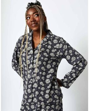 Skinnydip London London Mirror Ball Pyjama Set - Grey