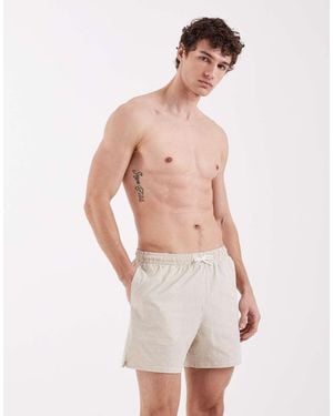 Nike Nike 5 Inch Volley Seersucker Swim Shorts - White