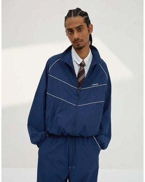 Bershka Technical Jacket - Blue