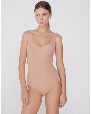 Tezenis Laser-Cut Cotton Body - Natural