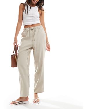 Mango – verkürzte hose - Weiß
