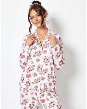 Skinnydip London London Strawberry Shortcake X Pyjama Set - White