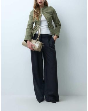ASOS Op Maat Gemaakte Arch Barrel Broek - Zwart