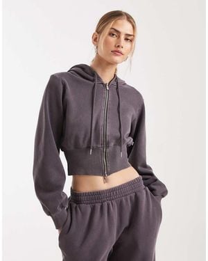 Cotton On Contour Zip Through Jacket - Grey