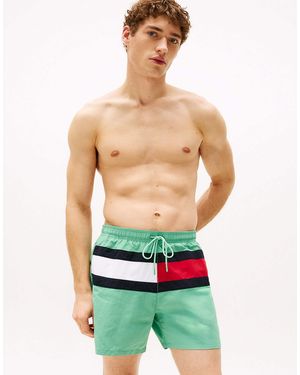 Tommy Hilfiger – badeshorts - Grün
