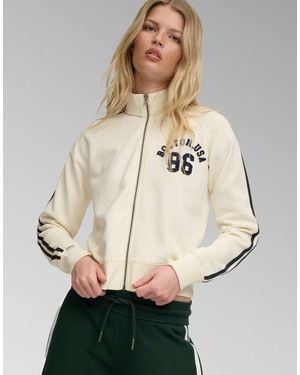Superdry Athletic Applique Track Top - Natural