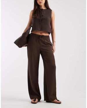 JJXX Drawstring Trousers - Brown